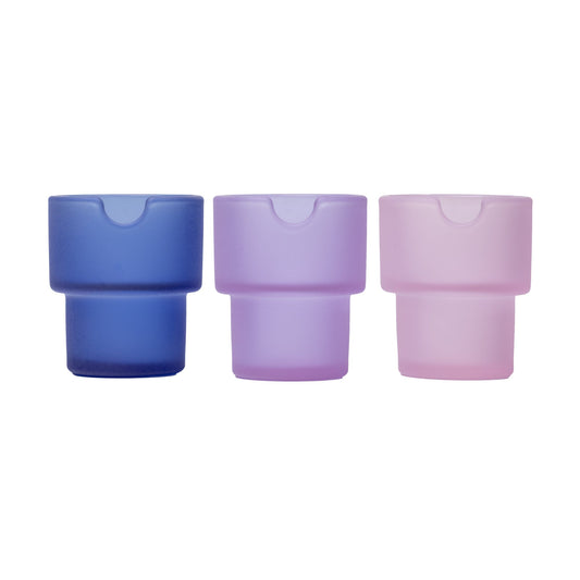 FLOWER POTS ASHTRAY SET
